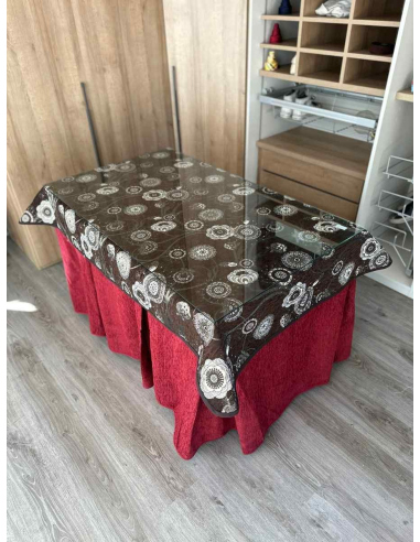 Conjunto Ropa Chenilla 8-10 Pliegues...