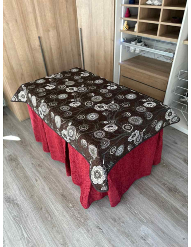 Conjunto Ropa Chenilla 8-10 Pliegues...