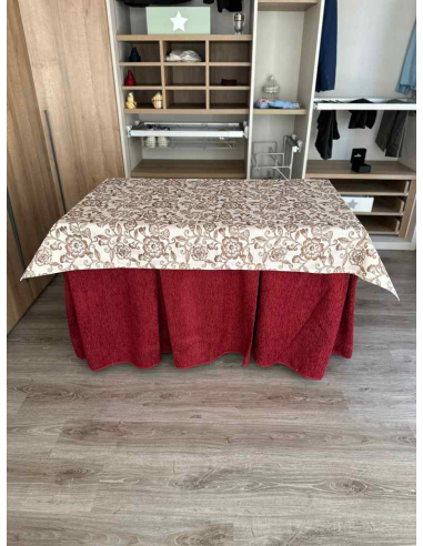 Conjunto Ropa Chenilla 8-10 Pliegues...