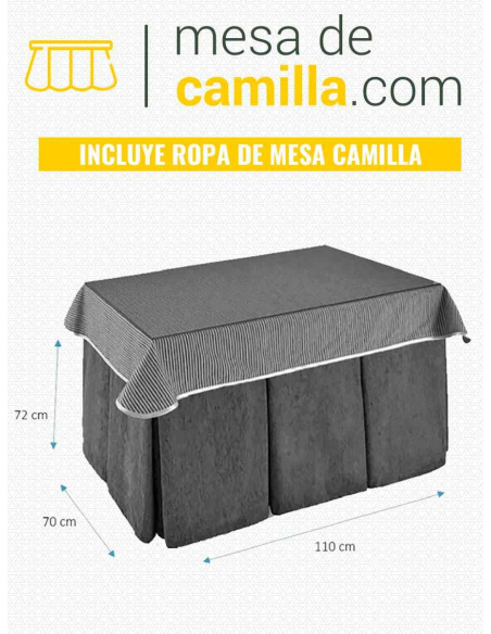 Conjunto Ropa Chenilla 8-10 Pliegues color Beige con Tapete Mandala