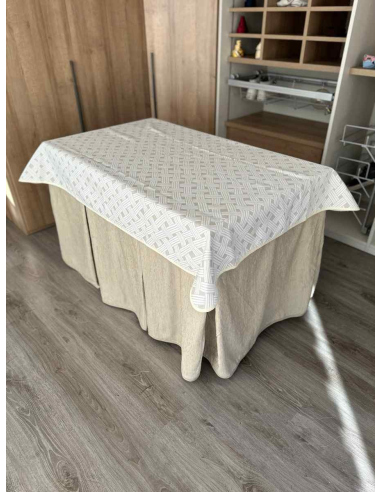 Conjunto Ropa Chenilla 8-10 Pliegues...