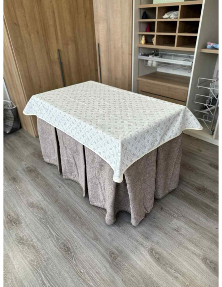 Conjunto Antimanchas Extragruesa Ultraeficiente Topo con Tapete Lazos