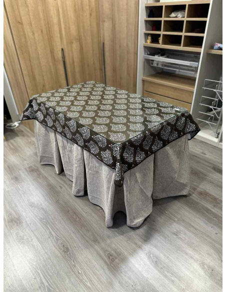 Conjunto Antimanchas Extragruesa Ultraeficiente Gris Claro con Tapete Acebo