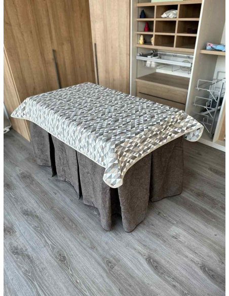 Conjunto Antimanchas Extragruesa Ultraeficiente Chocolate con Tapete Sena