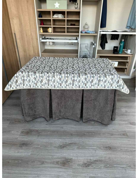 Conjunto Antimanchas Extragruesa Ultraeficiente Chocolate con Tapete Sena