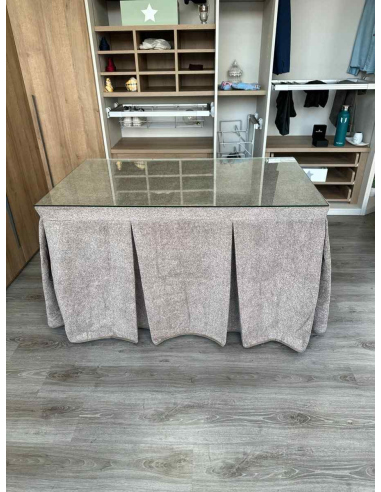 Falda Mesa Camilla Antimanchas Extragruesa Ultraeficiente Topo