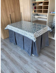 ▷ Falda Mesa Camilla Antimanchas Extragruesa Gran Capacidad Calórica