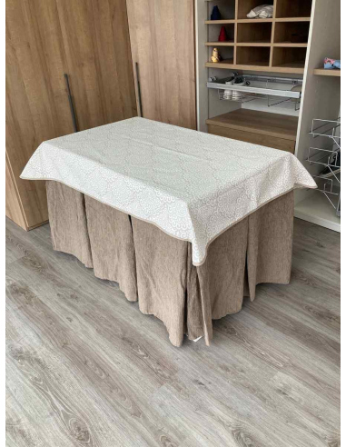 Conjunto Chenilla 8-10 Pliegues color...