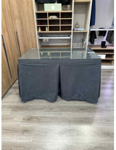 Conjunto Completo Antimanchas Aterciopelada Triplegrueso color Grafito 2