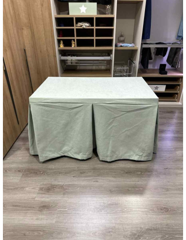 Conjunto Completo Antimanchas Aterciopelada Triplegrueso color Roca