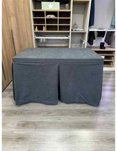 Conjunto Completo Antimanchas Aterciopelada Triplegrueso color Grafito