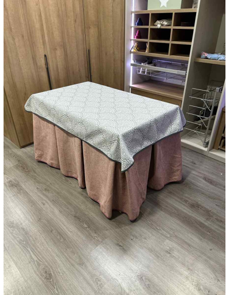 Conjunto Antimanchas Extragruesa Ultraeficiente Rosa con Tapete Sol