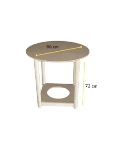 Mesa camilla redonda 2