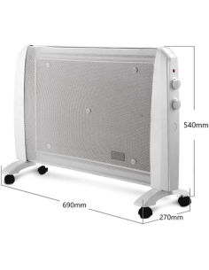 Radiador Mica para Mesa de Camilla - SOSGO 2000W 2