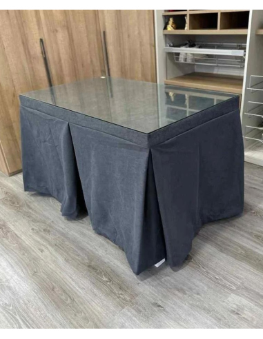 Mesa camilla con brasero - Tejido triplegreso