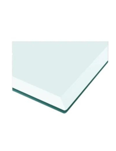 cristal para mesa a medida con cantos pulidos