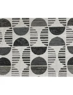 Tapete Circulos Color Gris