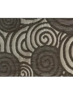 Tapete Ciruculos Enlazado Marrón