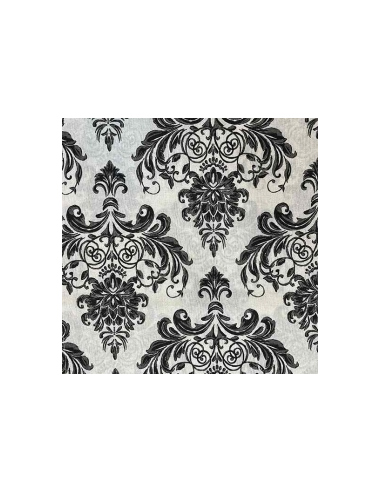 Tapete Mandala Negro