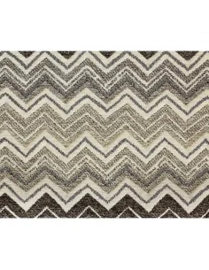 Tapete Ondas Chocolate y Beige