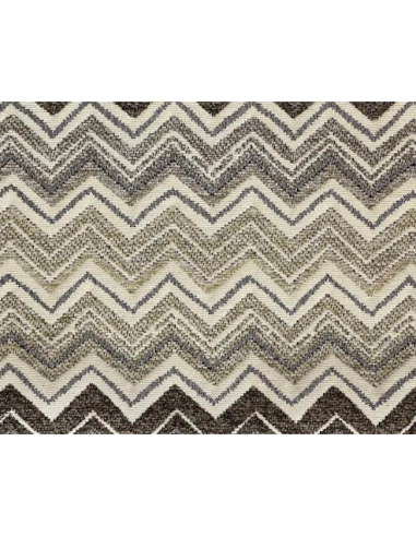 Tapete Ondas Chocolate y Beige