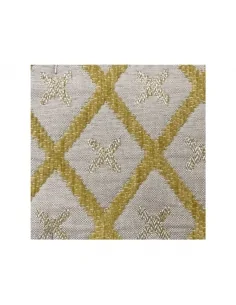 Tapete Diseño Doble Grueso Libano Mostaza