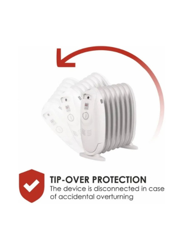 Radiador de Aceite Mini Bastilipo 600W