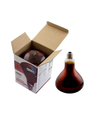 Lampara infrarrojos para estufa