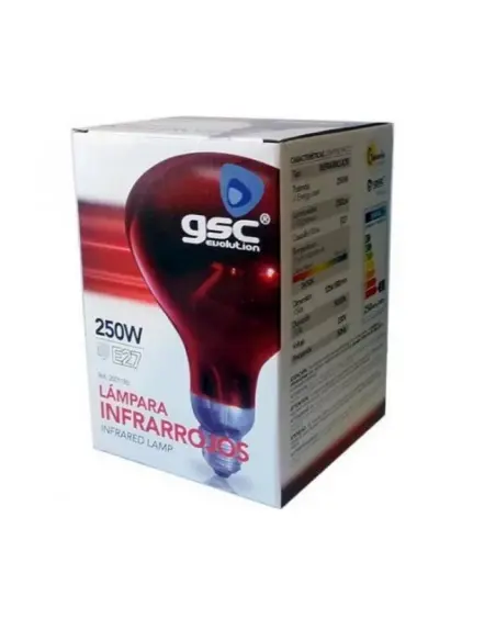 Lampara infrarrojos para estufa