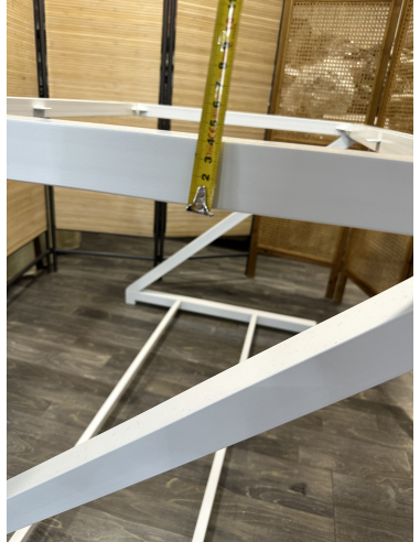 Mesa Camilla Forja en forma de Z