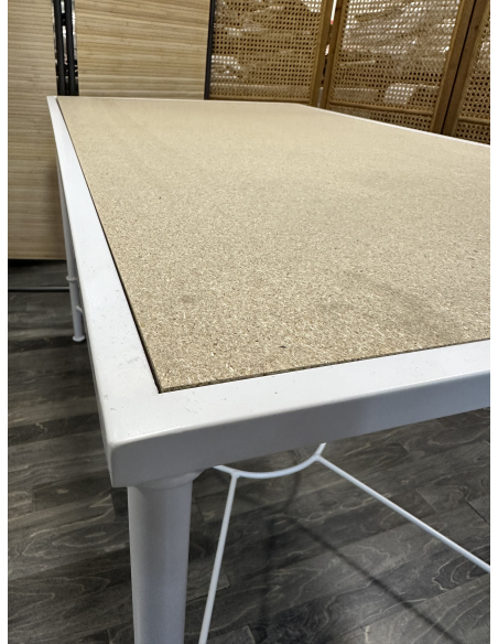 Mesa Camilla Rectangular Forja Fina - Tarima Redonda - Convertible