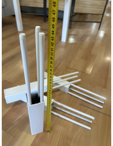 Mesa Camilla Rectangular Forja...