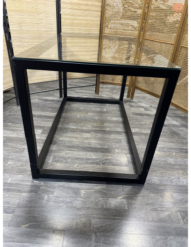 Mesa Camilla Rectangular Forja Negra...