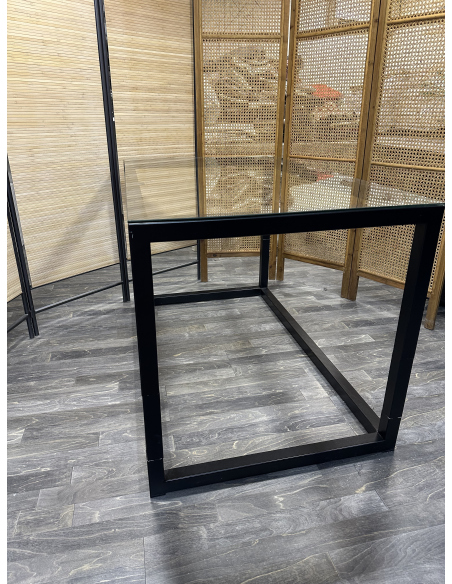 Mesa Camilla Rectangular Forja Negra - Multiusos - Divisible