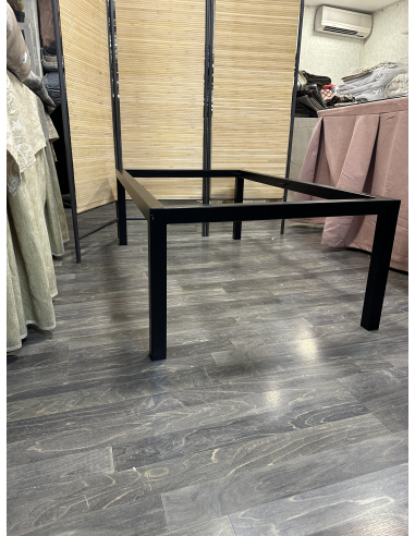 Mesa Camilla Rectangular Forja Negra...