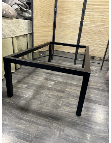 Mesa Camilla Rectangular Forja Negra...