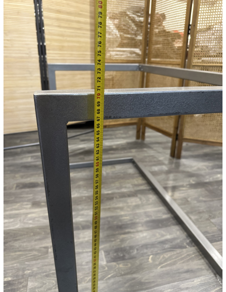 Mesa Camilla Rectangular de Forja Relax - Color Gris