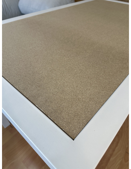 Mesa Camilla Rectangular Forja Blanca