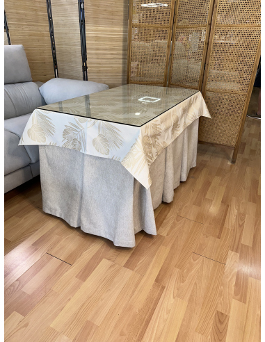 Conjunto Mesa Camilla Forja en forma...