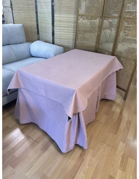 Conjunto Mesa Camilla Forja en forma de Z - Color Negro