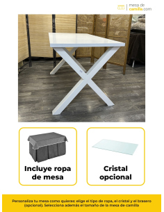 Conjunto Mesa Camilla Forja...