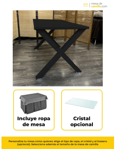 Conjunto Mesa Camilla Forja...