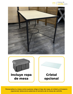 Conjunto Mesa Camilla...