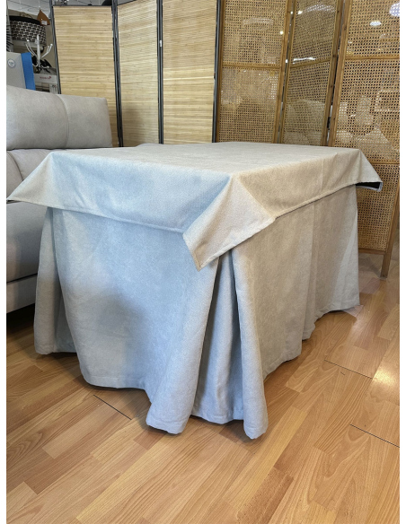 Conjunto Mesa Camilla Rectangular Forja Negra