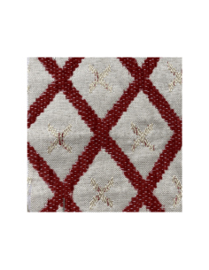 Tapete Diseño Doble Grueso Libano Granate