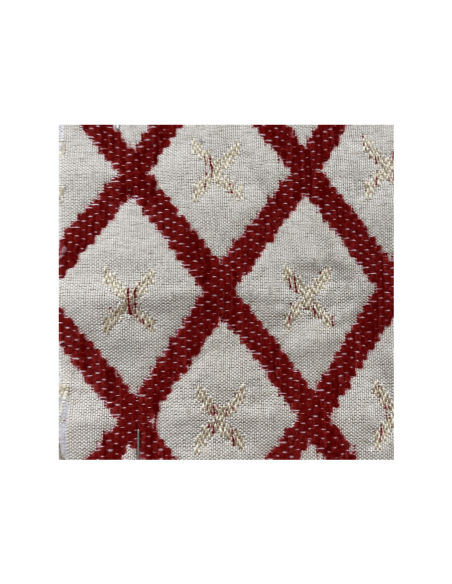 Tapete Diseño Doble Grueso Libano Granate