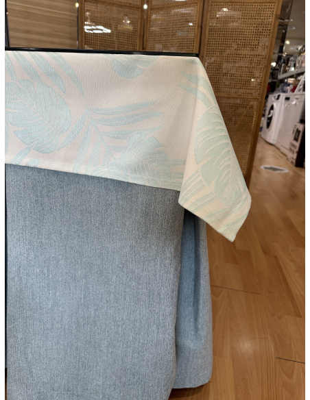 Conjunto Mesa Camilla Rectangular Forja Elevable Blanca