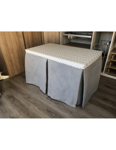 Conjunto Completo Antimanchas Aterciopelado con Tapete Cosido Beige