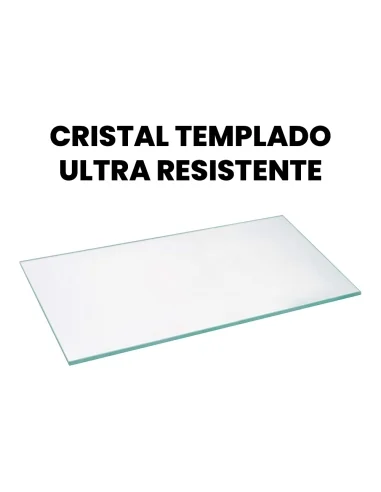 Cristal Templado Ultrarresistente Mesa Camilla Rectangular 6mm