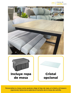 Conjunto Mesa Camilla...